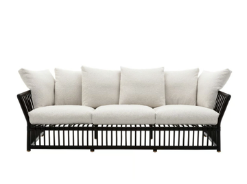 SOFTCAGE - Rattan garden sofa by B&B Italia Outdoor - view 2